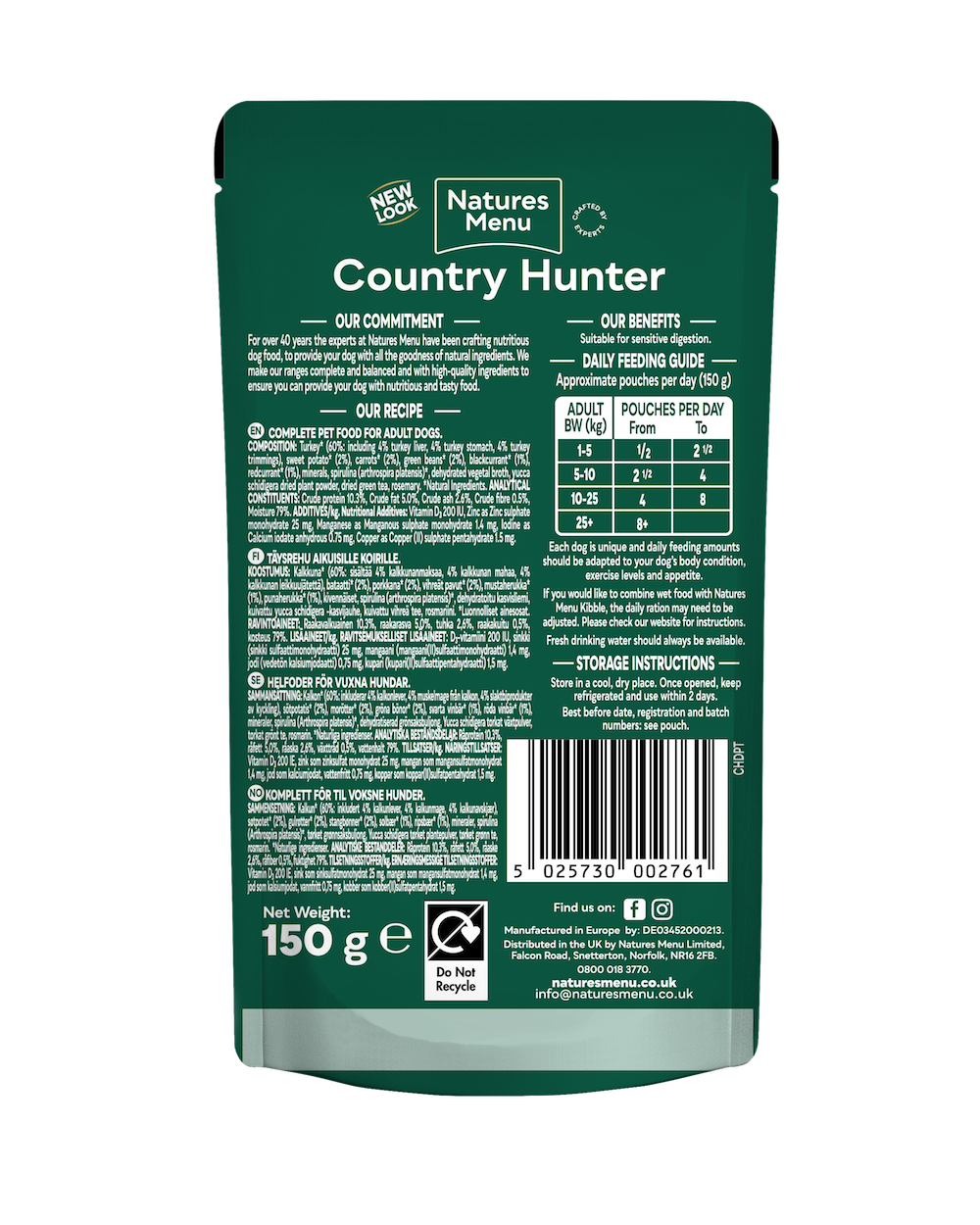 Turkey with Superfoods Pouch image number 1